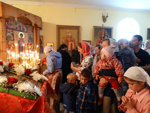 Престольный праздник в Свято-Пантелеимоновом мужском монастыре
