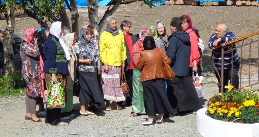 Монастырь посетила группа из центра социальной помощи "Вдохновение"