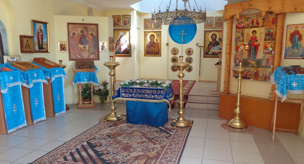 Чин погребения Пресвятой Богородицы в Свято-Пантелеимоновом монастыре
