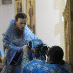 В праздник Похвалы Пресвятой Богородицы Архиепископ Феодор совершил ночную Литургию и молебен в Морском соборе