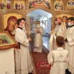 В день памяти святых отцов I Вселенского собора архиепископ Феодор совершил Литургию в Морском соборе