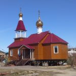 Продолжается строительство храма в селе Каменское
