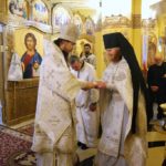 Братия монастыря поздравили Владыку Феодора с 20-летием монашеского пострига